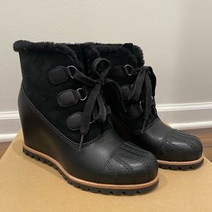 UGGS Australian Black Suede Boots